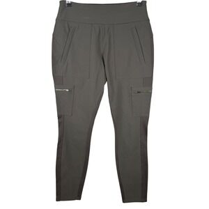 Athleta Headlands Hybrid Cargo  6 Dark Gray Hiking Trekking Pants